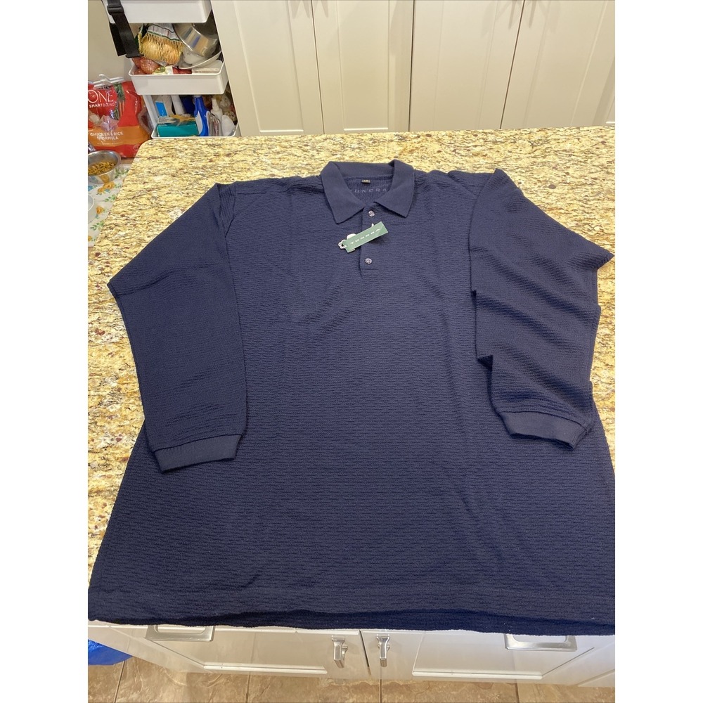 Tundra Men's Large Long Sleeve Collared Polo